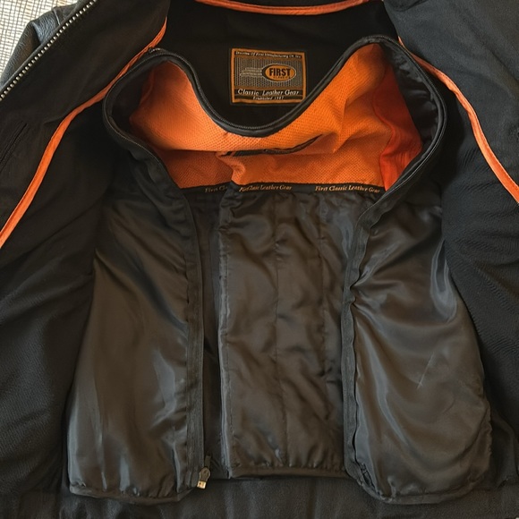 Motorcycle leather jacket Size S - Picture 3 of 10